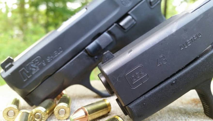 Πιστόλια «τσέπης»: Glock 43 εναντίον Smith & Wesson M&P Shield 9mm (βίντεο)